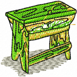 Chairs Embroidery Design 4 Chairs Embroidery Design 4